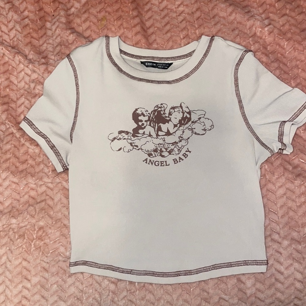 Shein angel baby top